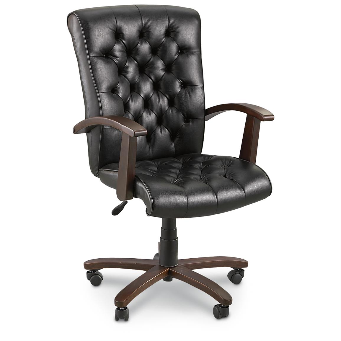 Sealy® Posturepedic® Executive High - back Office Chair, Black - 186155,  Office at Sportsman's Guide