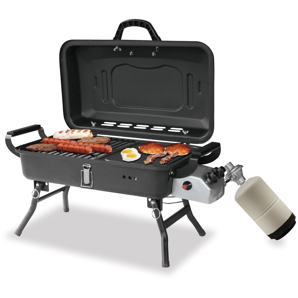 Blue Rhino® Portable LP BBQ Grill with Griddle