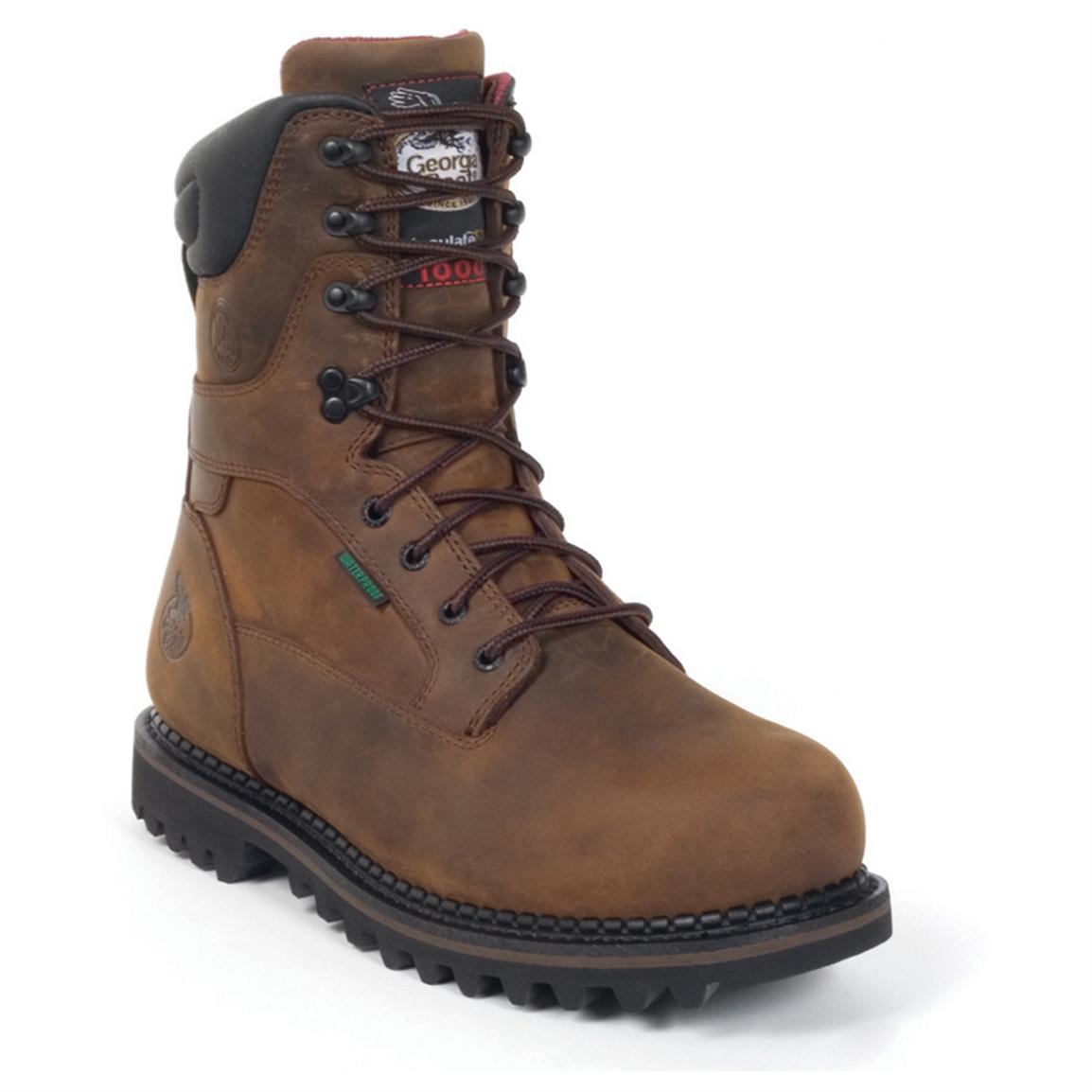 1000 gram insulated composite toe boots