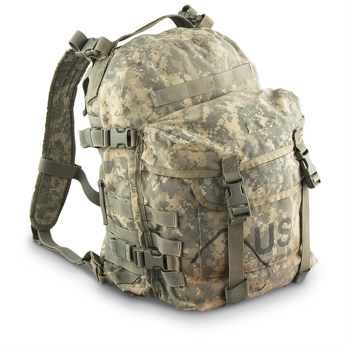 Used U.S. Military Assault Pack, Army Digital, ACU