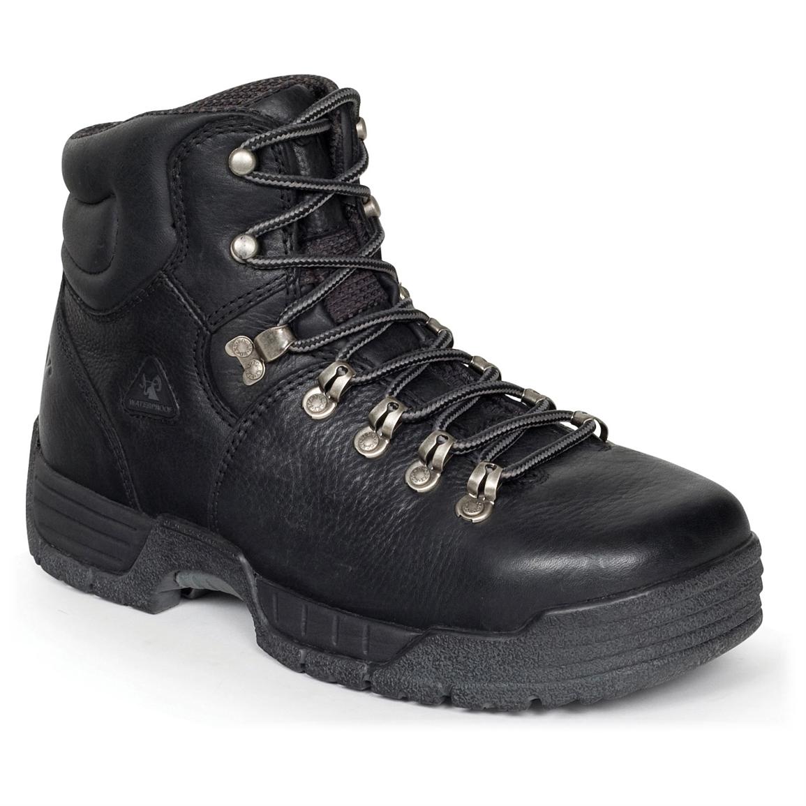 mens waterproof steel toe boots