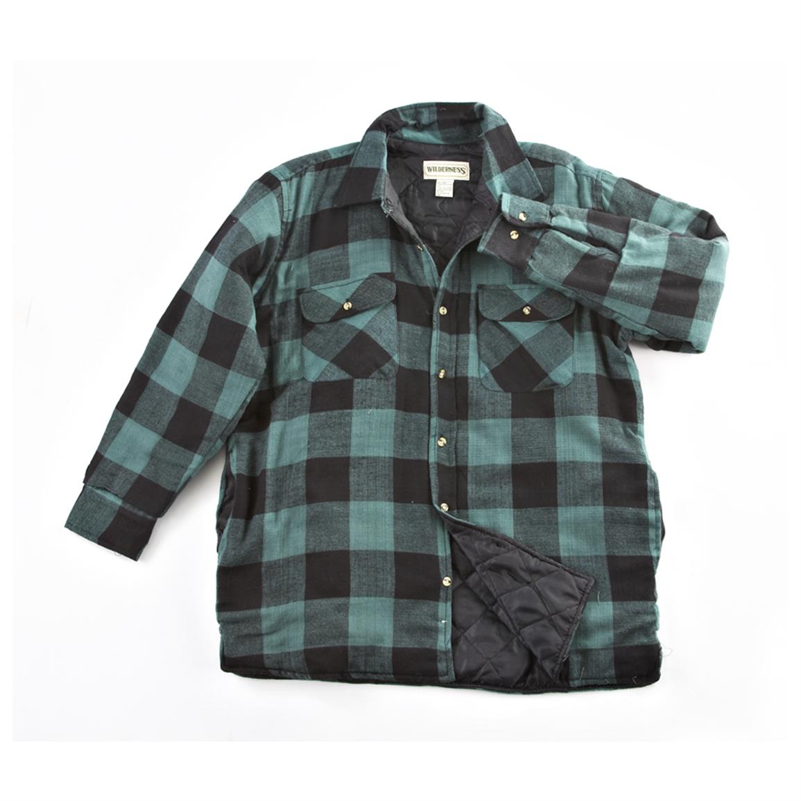 Insulated Plaid Shirt Jacket - 187152, Shirts & Polos at Sportsman's Guide