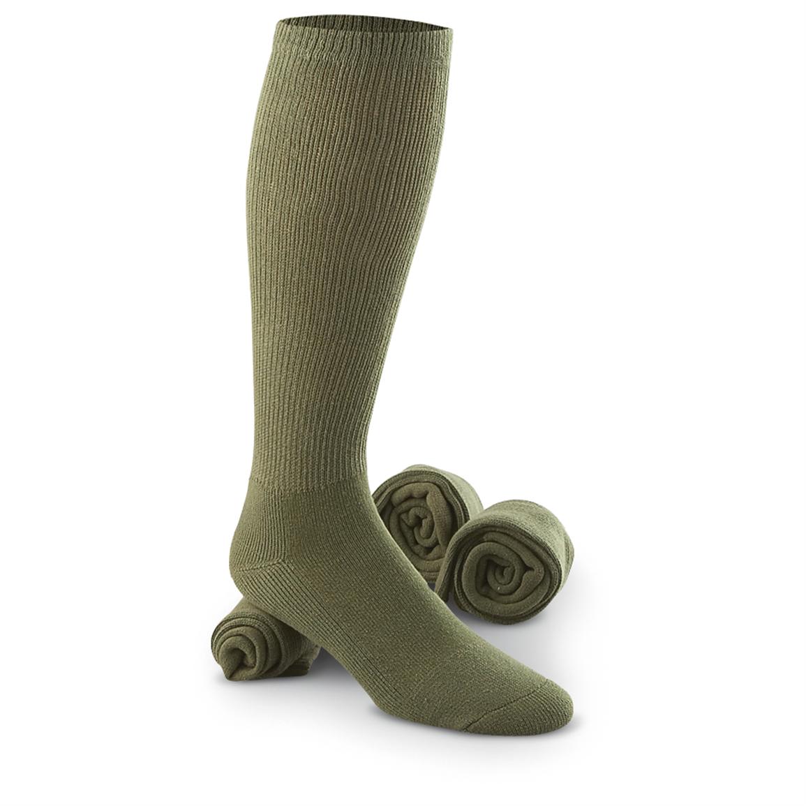 olive sock booties