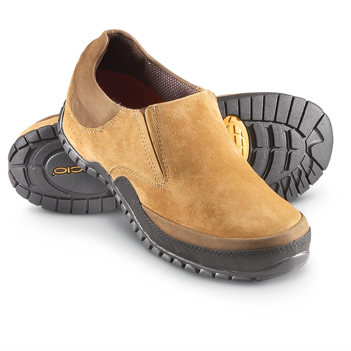 Men's Ex Officio® Shade Slip - on Shoes, Khaki - 187578, Casual Shoes ...