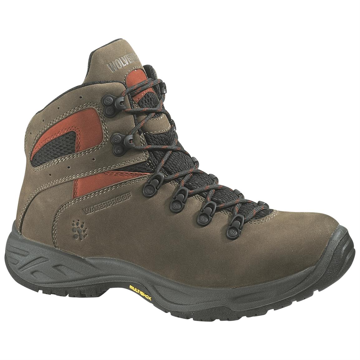 Men's Wolverine® Highlands MultiShox® Mid Hikers - 187904, Hiking Boots ...