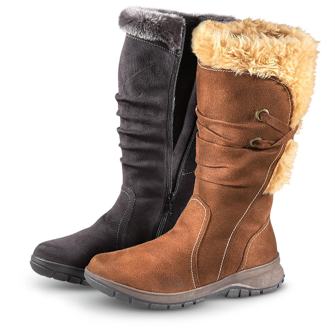 Women's Itasca™ Holly Side - zip Boots - 188185, Winter & Snow ...