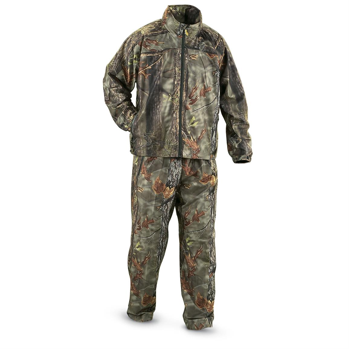 Longleaf Waterproof Breathable Rain Suit - 188334 Camo 