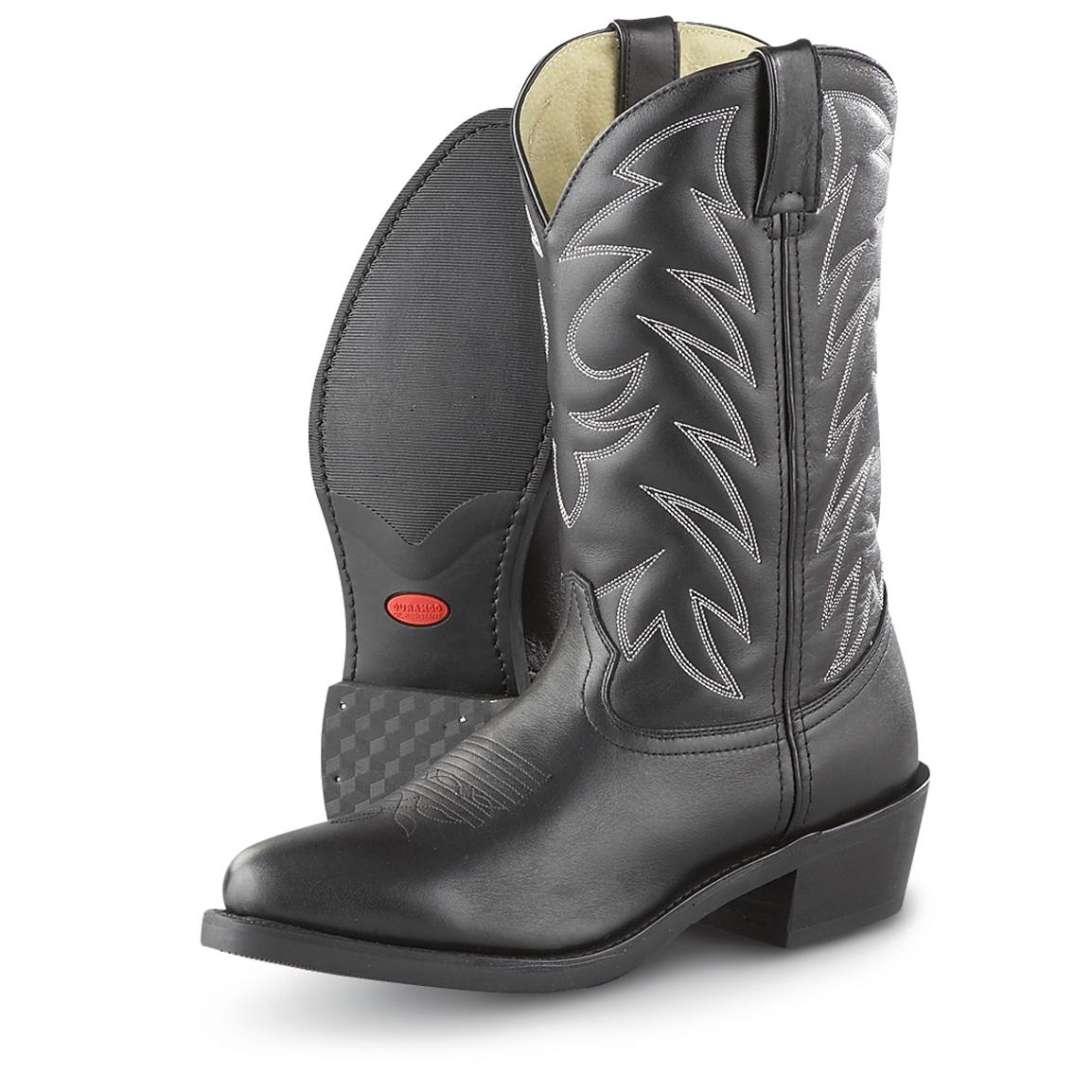 Men S Durango Western Boots Black 188694 Cowboy Western Boots At   188694 Ts 