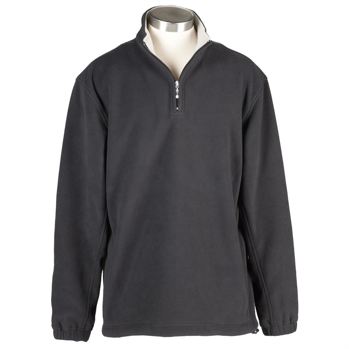 Men's Ashworth® Microfleece Half - zip Pullover - 188924, Shirts at ...