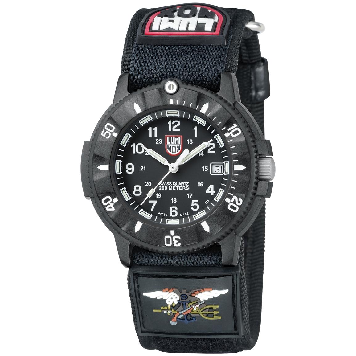 Men's Luminox® Navy SEAL Dive Series 2 Watch with Nylon Strap 188961