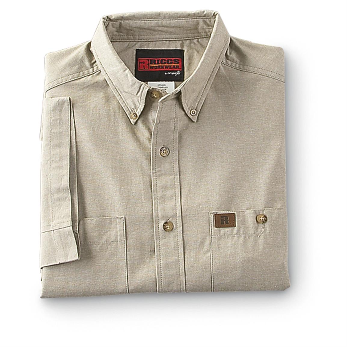 RIGGS WORKWEAR® by Wrangler® Chambray Work Shirt - 189191, Shirts at ...