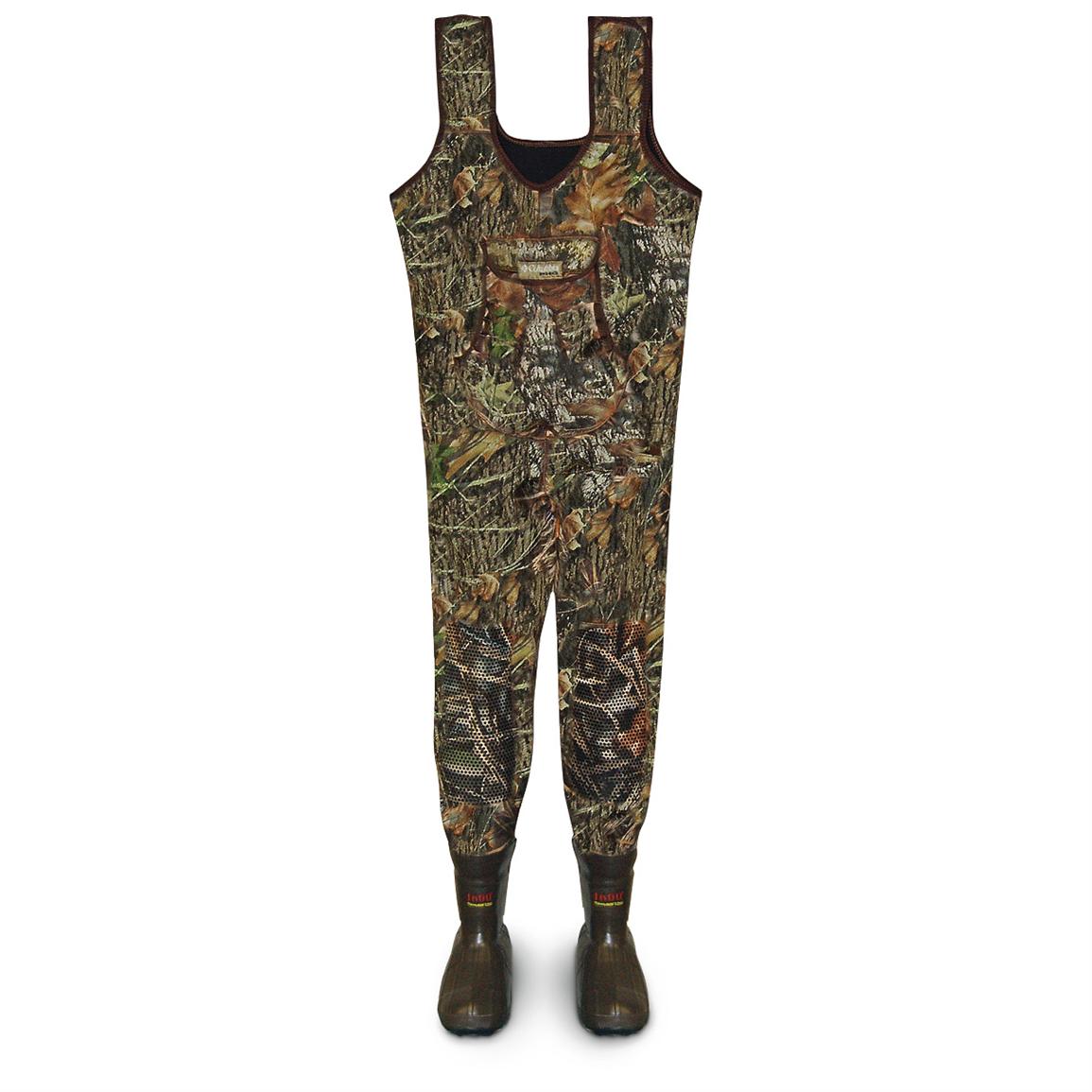 Men's Columbia® 5 mm Chest Waders with 1,600 gram Thinsulate™ Ultra  Insulation, Mossy Oak® - 189432, Waders at Sportsman's Guide