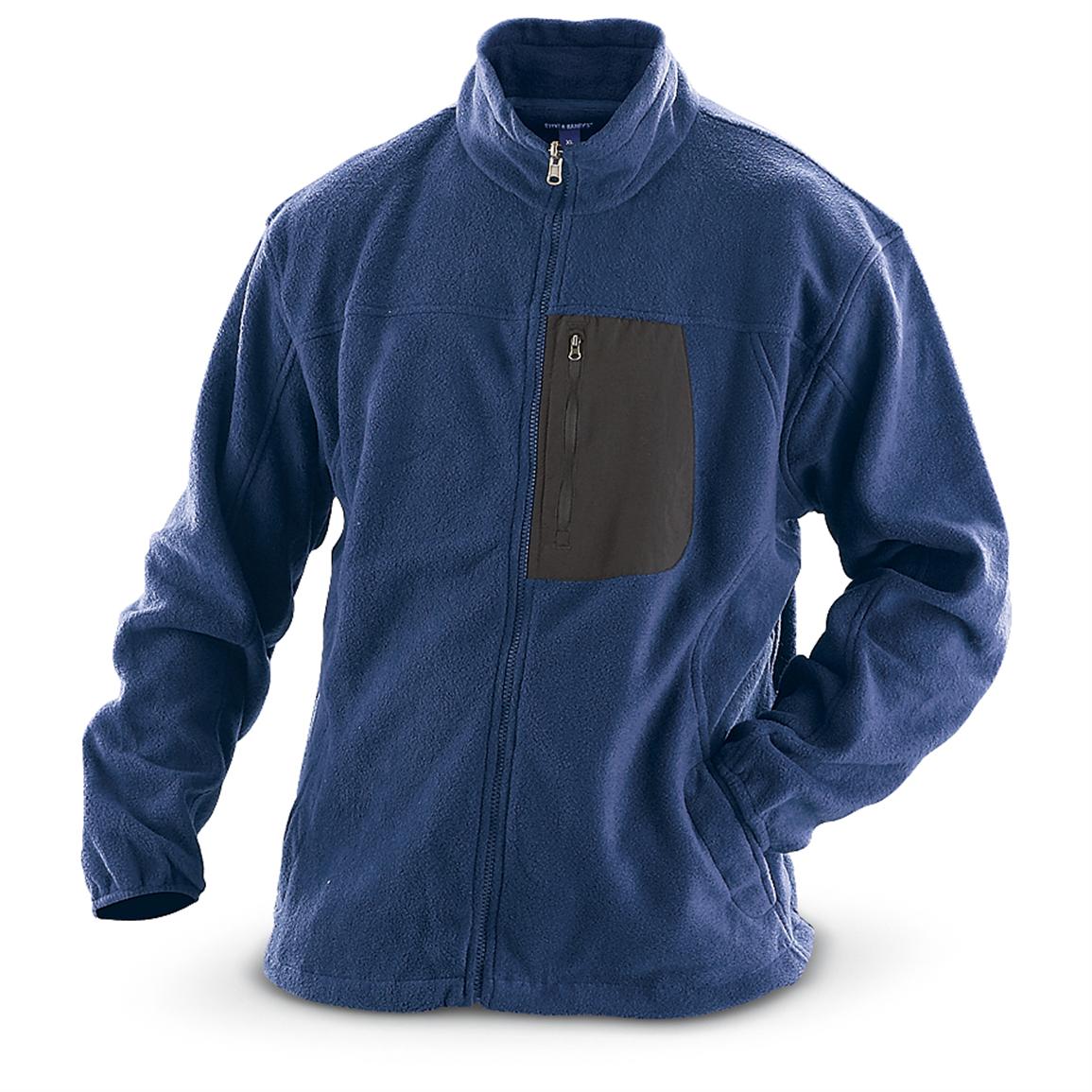 Steve & Barry's® Fleece Jacket - 189934, Fleece & Soft Shell Jackets at ...