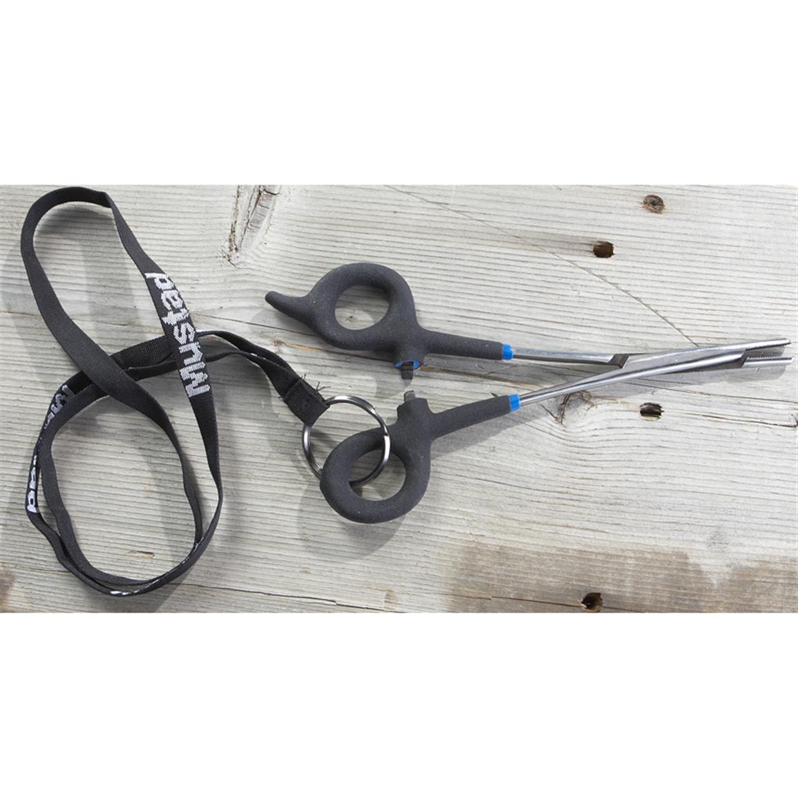 Mustad® 7 1/2" Stainless Steel Fishing Forceps 190439, Fishing