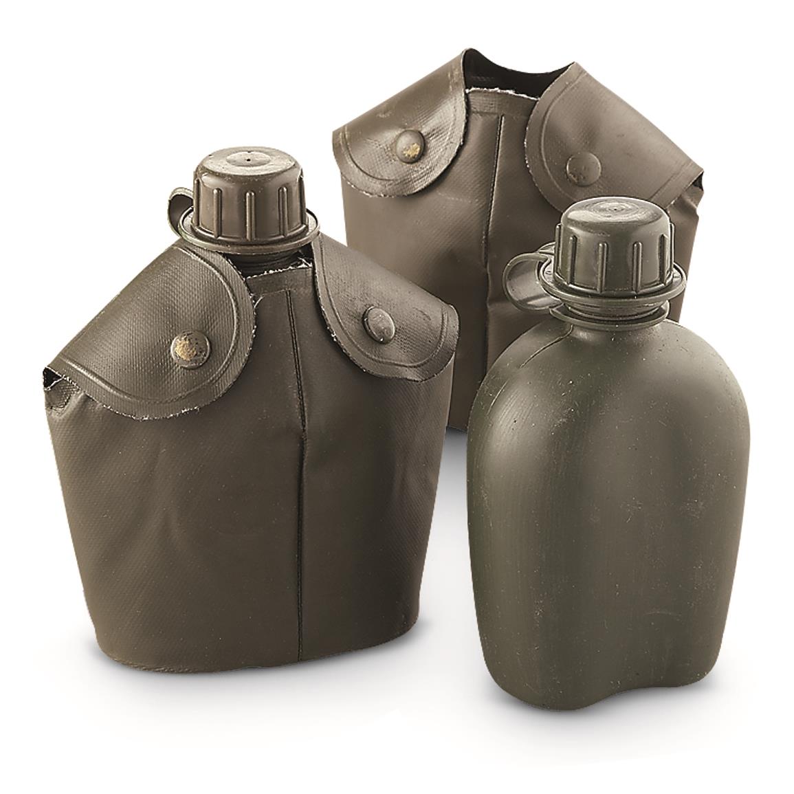 Dutch Military Surplus Canteens with Covers