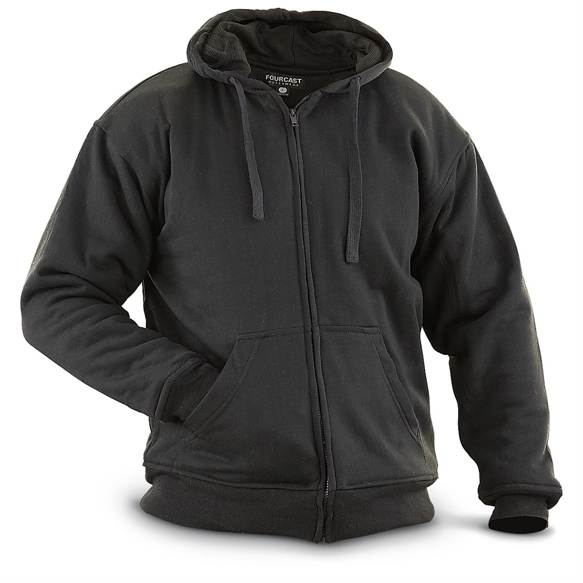 Fourcast® Thermal - lined Zip Sweatshirt - 190781, Sweatshirts ...