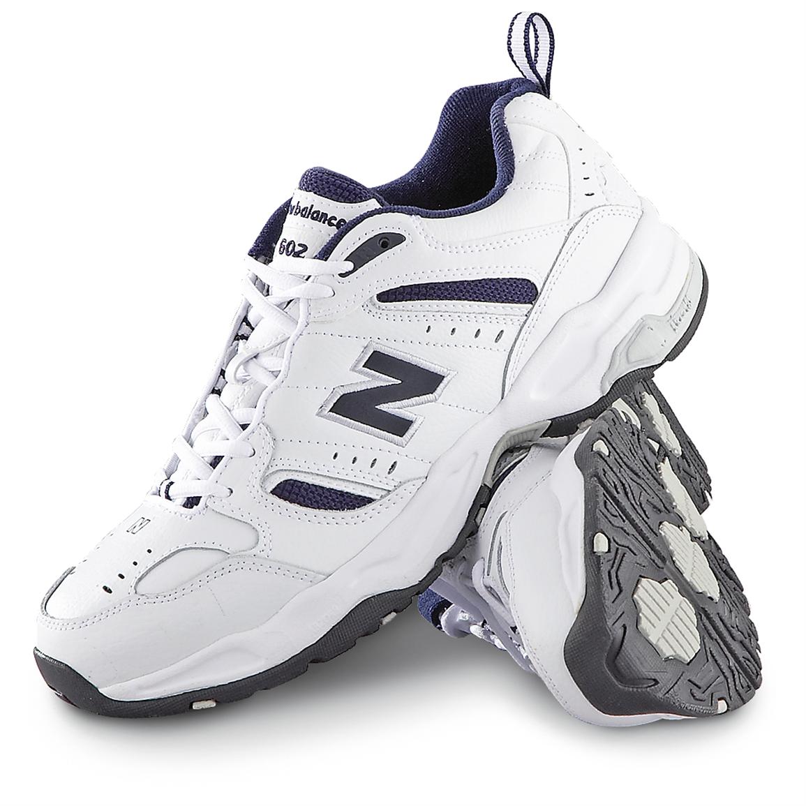 Men's New Balance® 602 Athletic Shoes, White / Navy - 190904, Running ...
