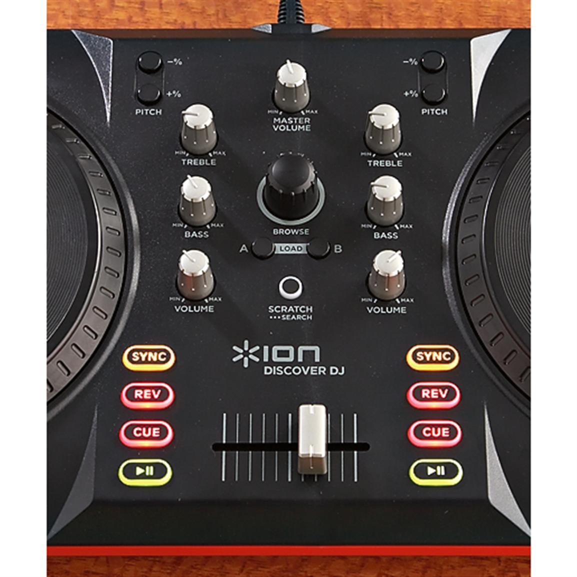 Ion® Discover DJ Computer DJ System 191378, Musical Instruments at