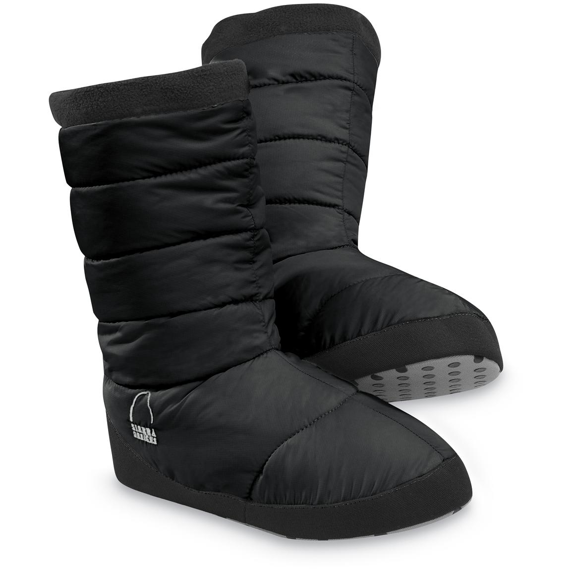 Womens Sierra Designs® Pull On Down Booties 191593 Slippers At Sportsmans Guide 