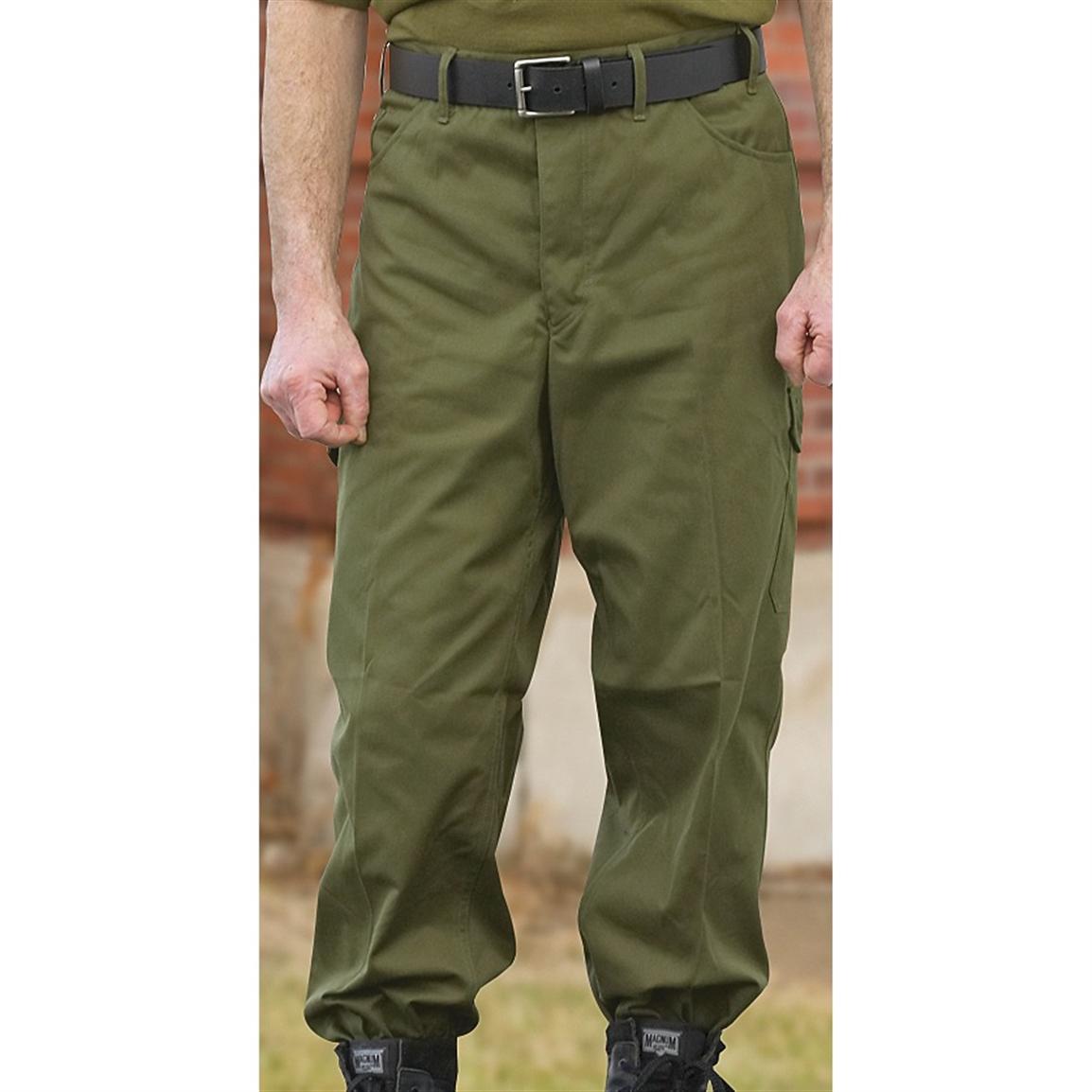 olive military pants