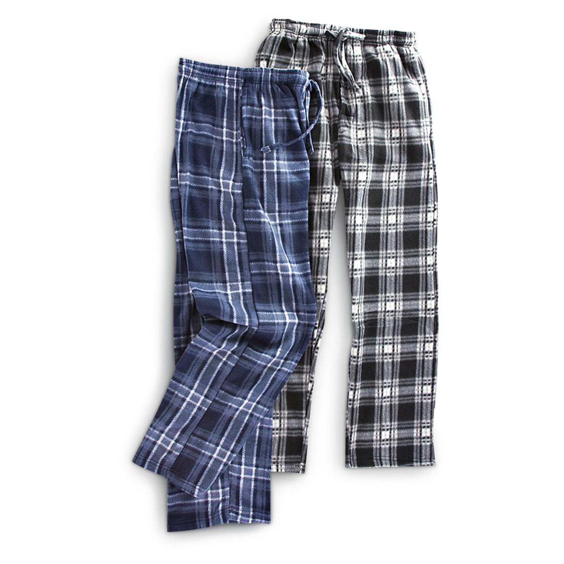 heavy fleece pants mens