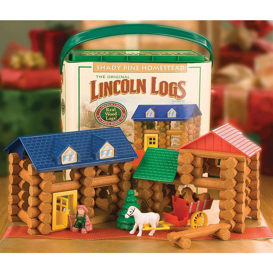 K'nex® Lincoln Logs Shady Pine Playset - 191773, Toys at Sportsman's Guide