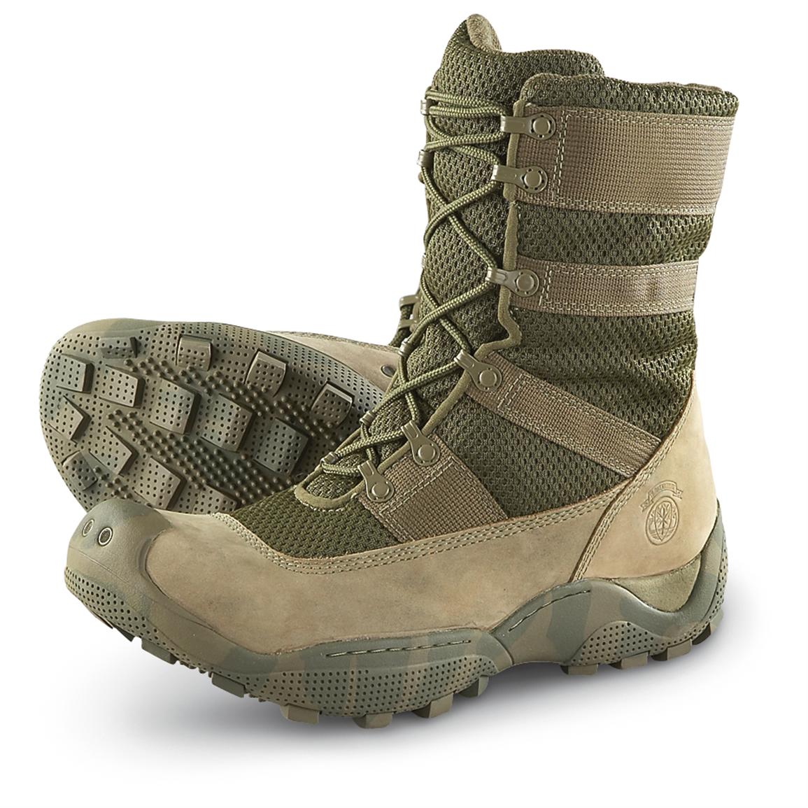 Men's Timberland® Jungle Force Boots, Green Camo - 191869, Combat ...