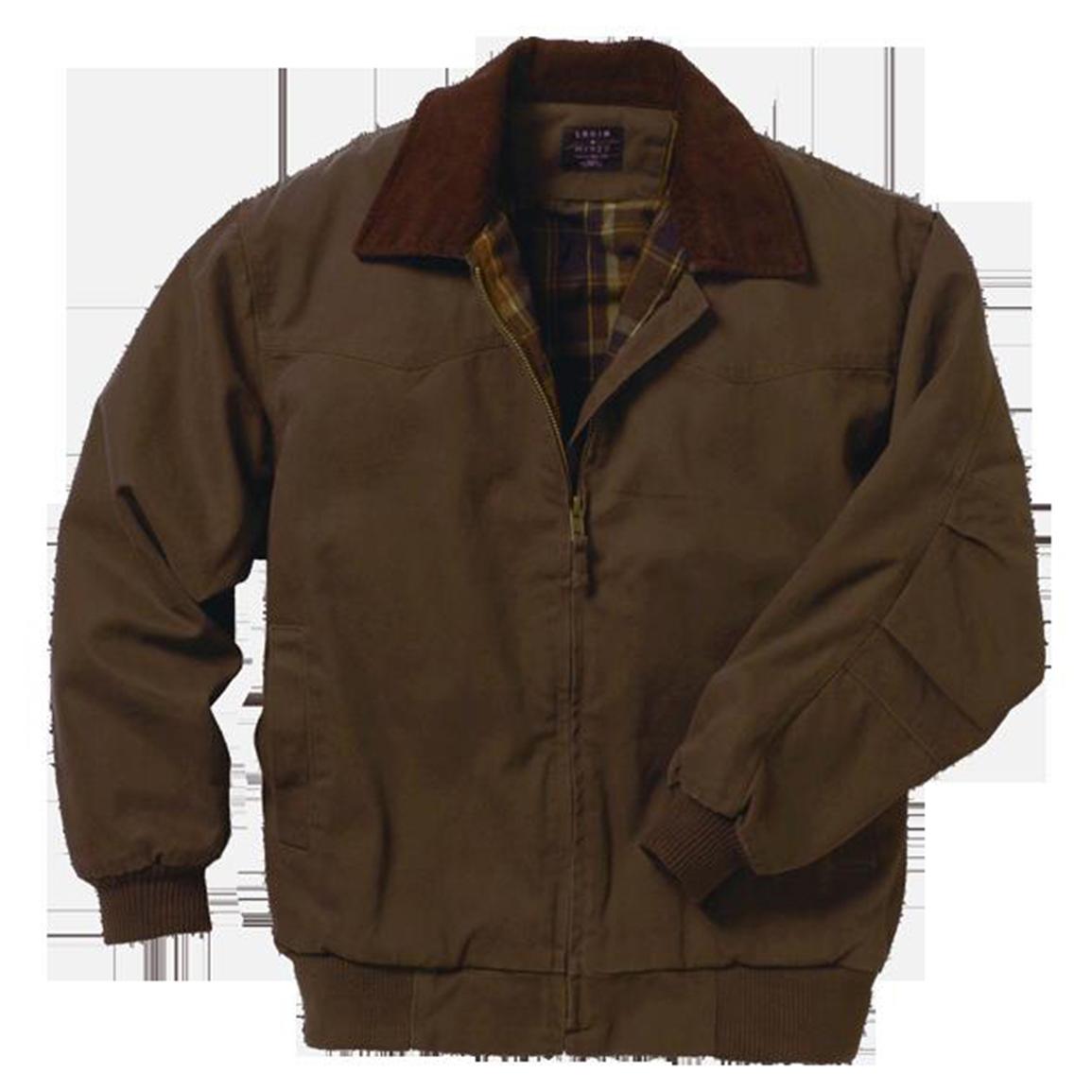 Lakin McKey® Western Duck Jacket - 191982, Insulated Jackets & Coats at ...