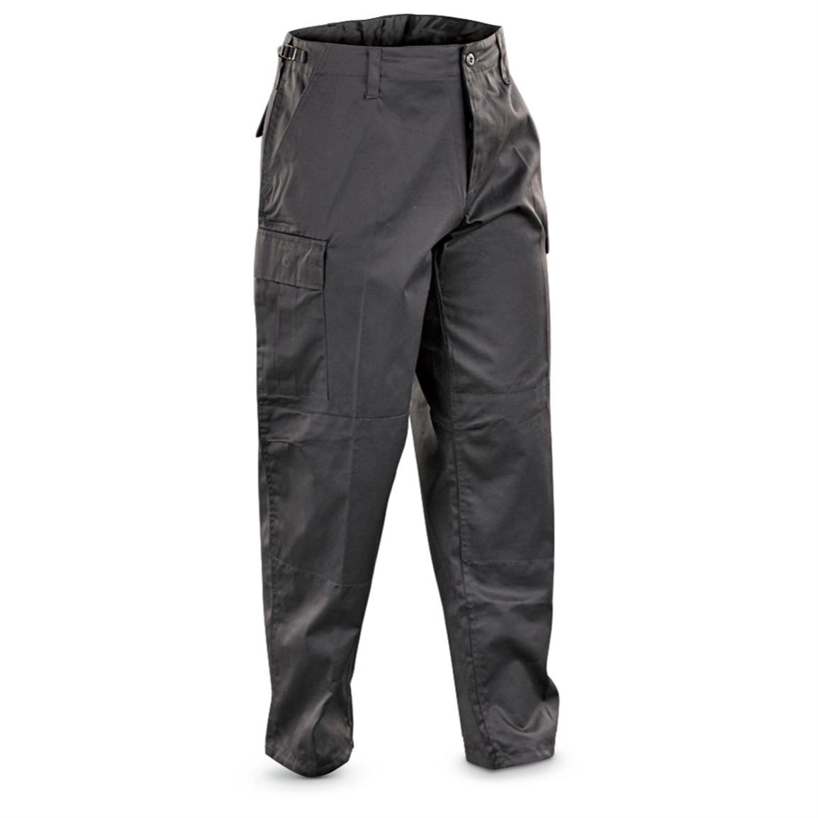 black bdu pants