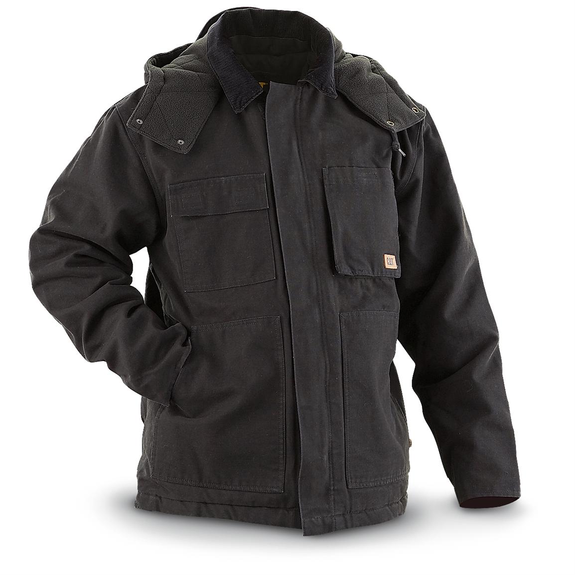 Caterpillar® Canvas Insulated Parka - 192064, Insulated Jackets & Coats ...