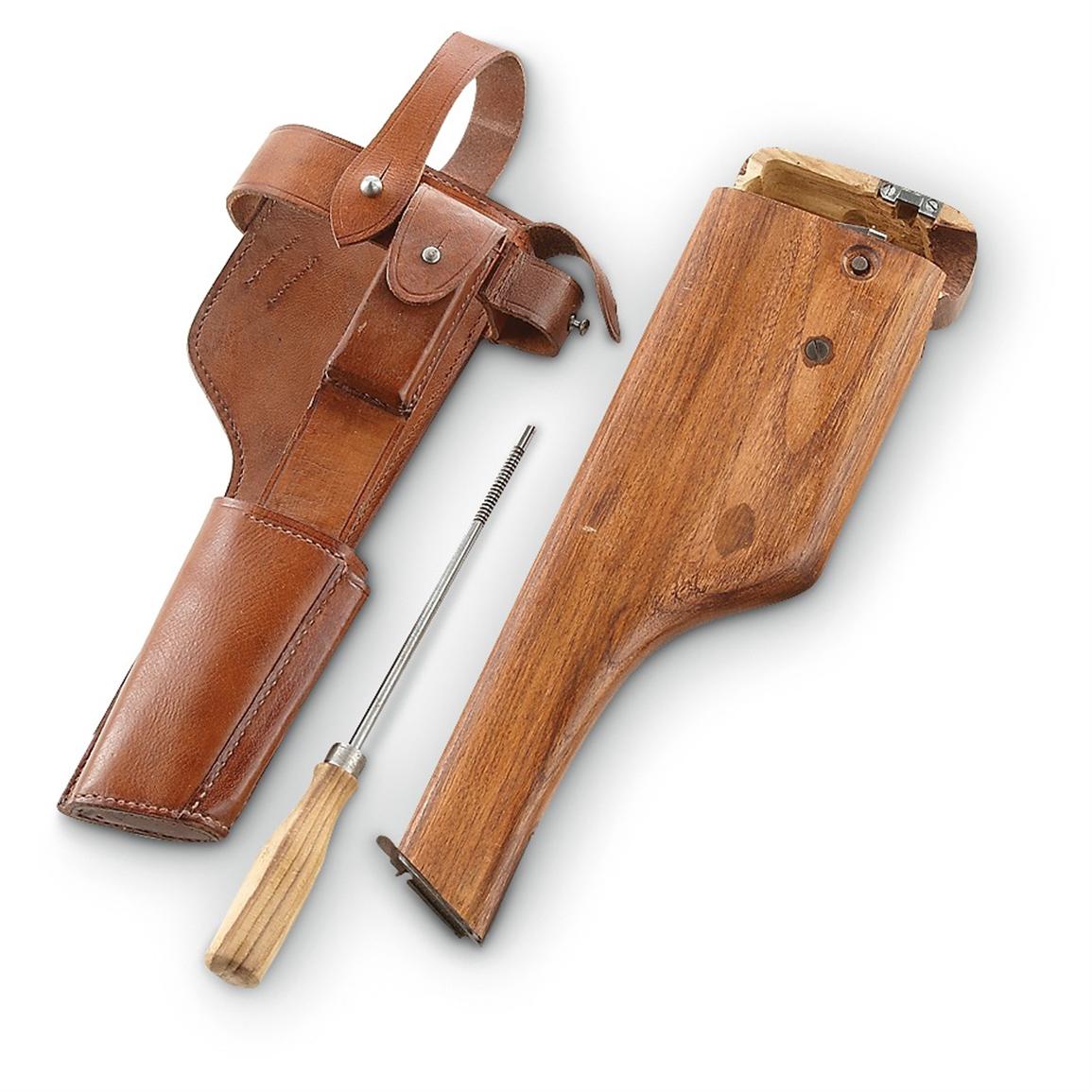 Reproduction Mauser® Broom Handle Stock with Holster 192116