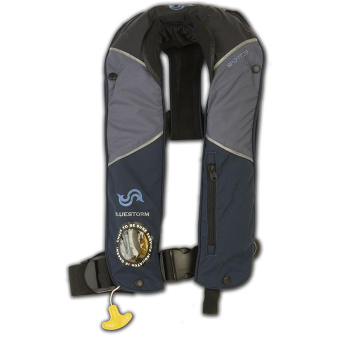 Bluestorm® Sport 33 Manual Inflatable PFD - 192173, Inflatable PFD's At ...