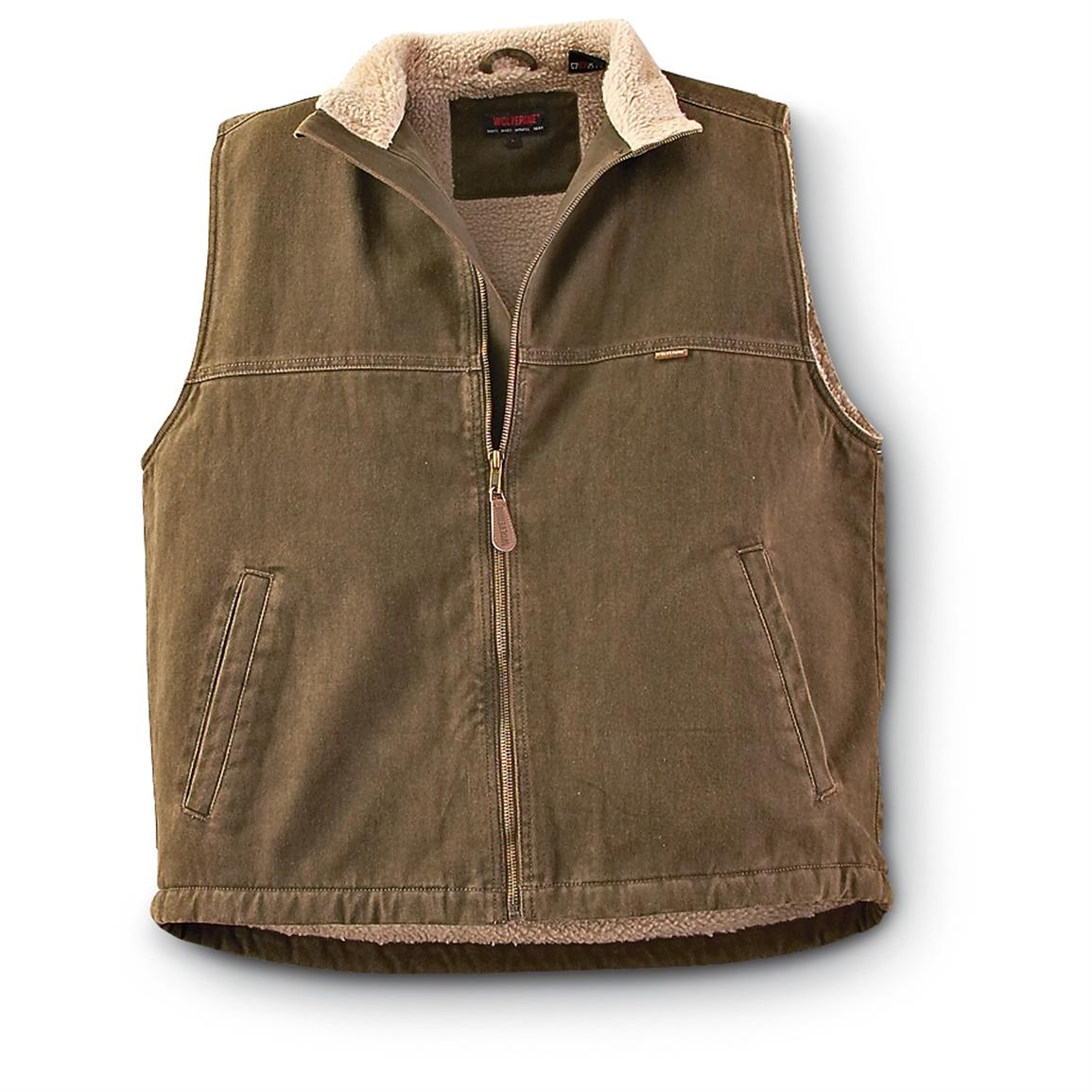 Wolverine® Fleece - lined Vest - 192308, Vests at Sportsman's Guide