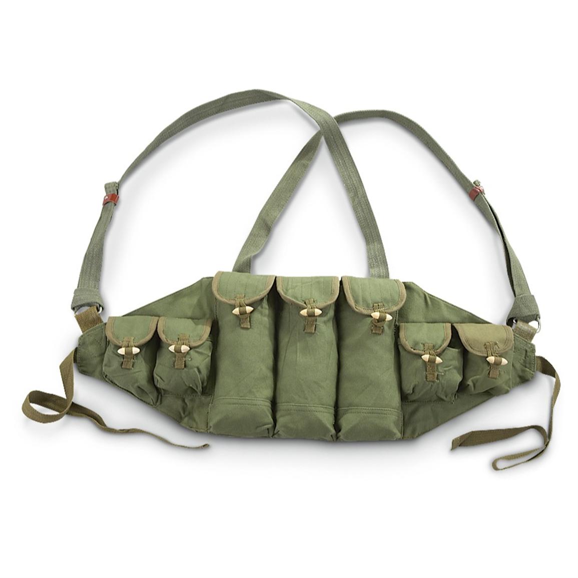 Used Chinese Military AK - 47 Chest Rig - 192572, Shooting Accessories ...