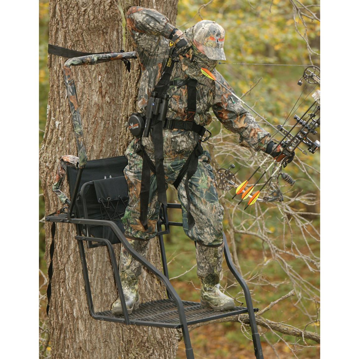 Big Game® The Titan™ 16' Ladder Tree Stand - 193069, Ladder Tree Stands ...