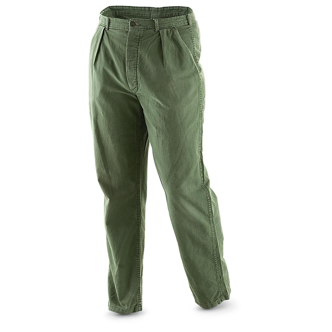 blue fatigue pants