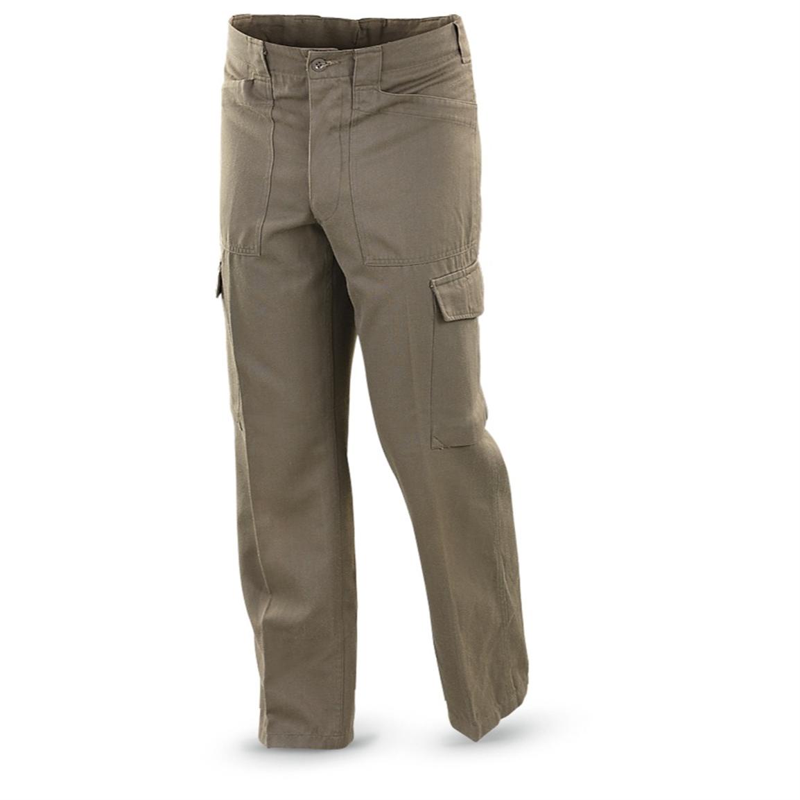 olive drab cargo pants