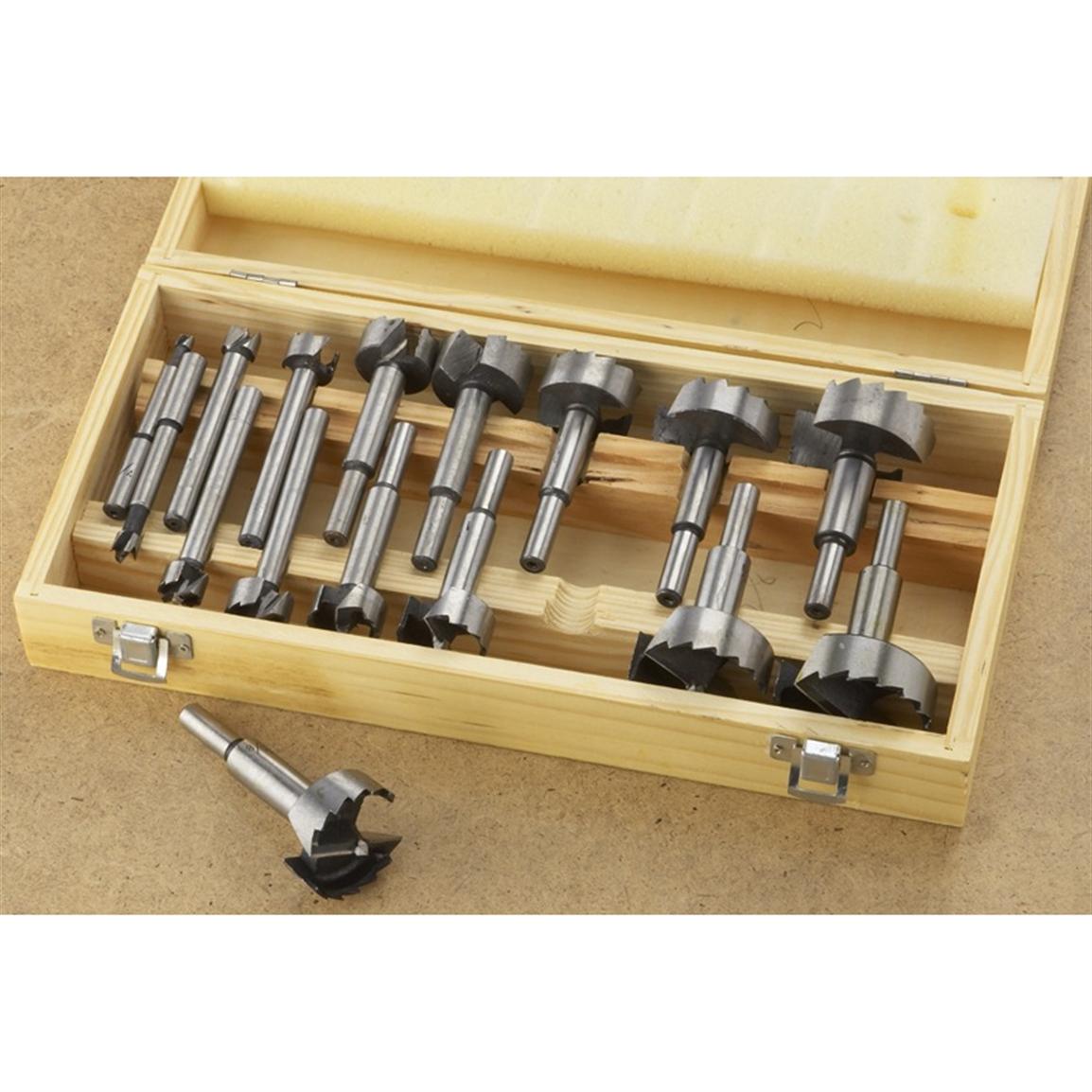 16 - Pc. Forstner Bit Set - 194784 Hand Tools Tool Sets 
