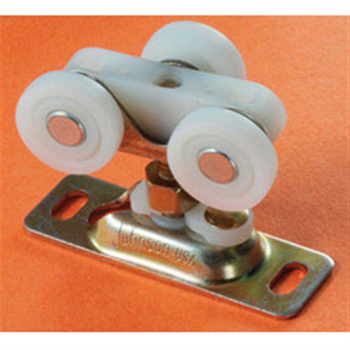 2 Pk RV Designer Collection Sliding Door Wheels And Hangers 195223