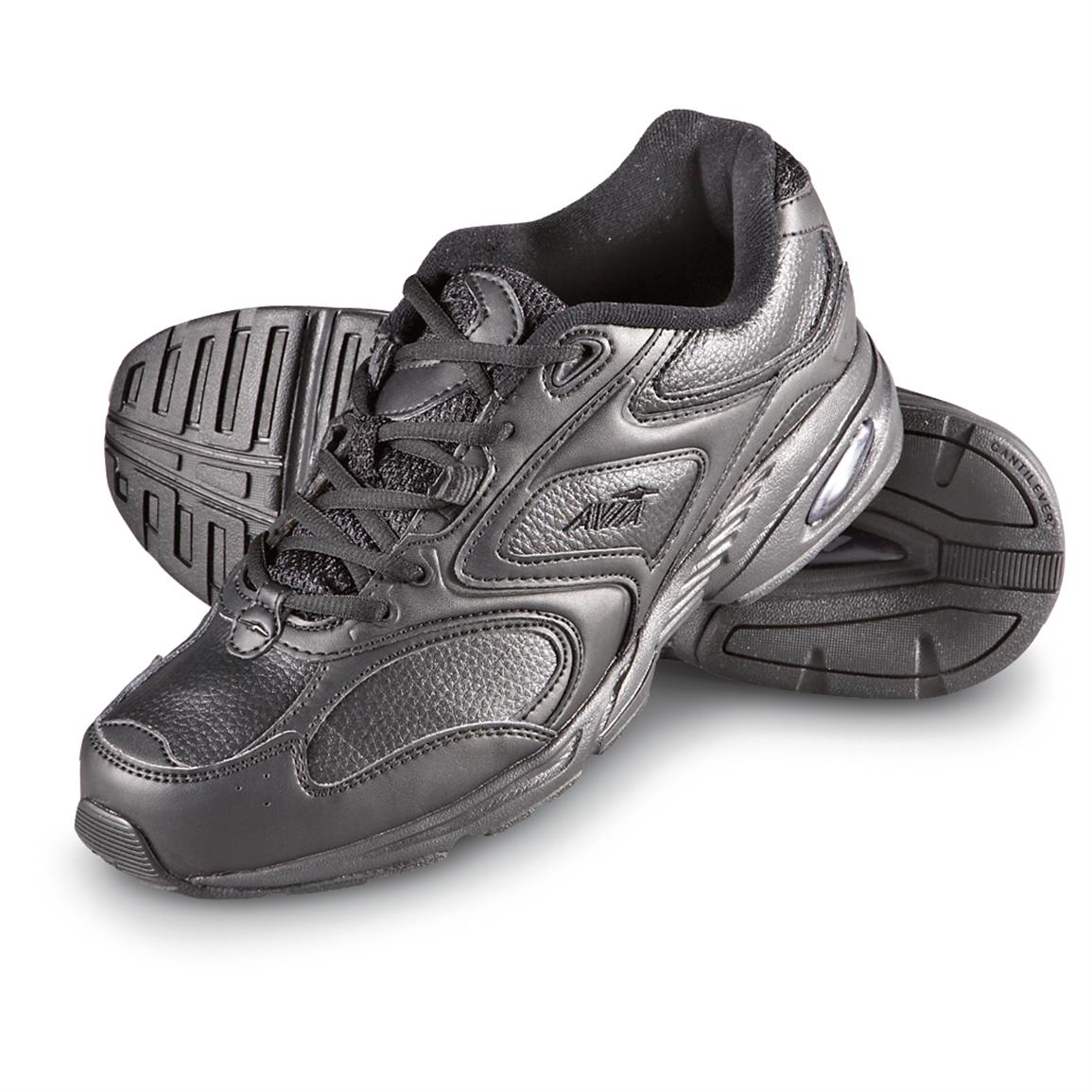 Men's Avia® 339 Walking Shoes, Black - 195426, Running Shoes & Sneakers ...