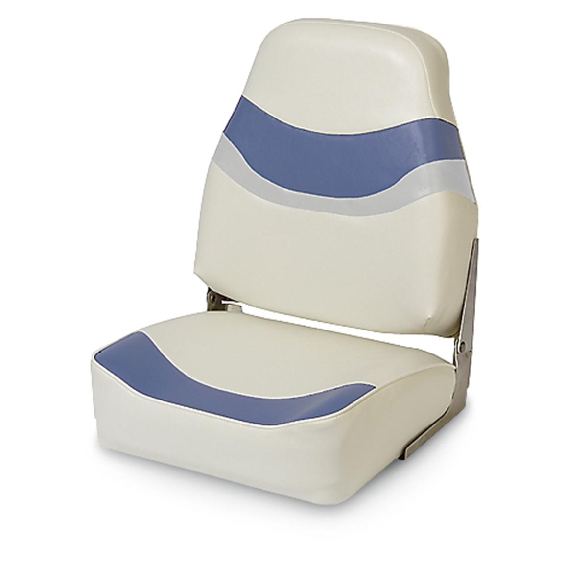 Action Deluxe High Back Boat Seat 196164, Fold Down Seats at