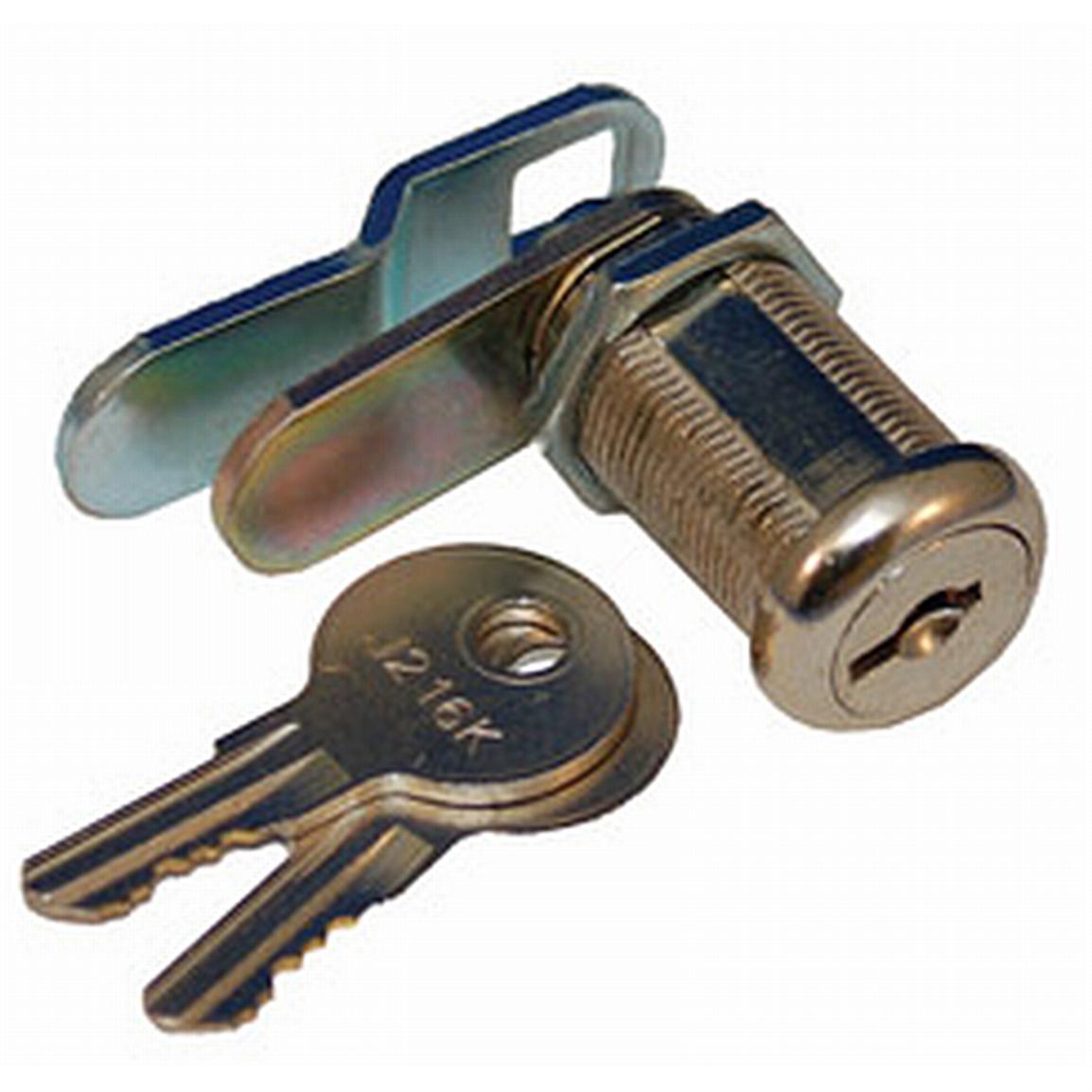 Prime Products® Keyed Cam Lock, 1 3/8