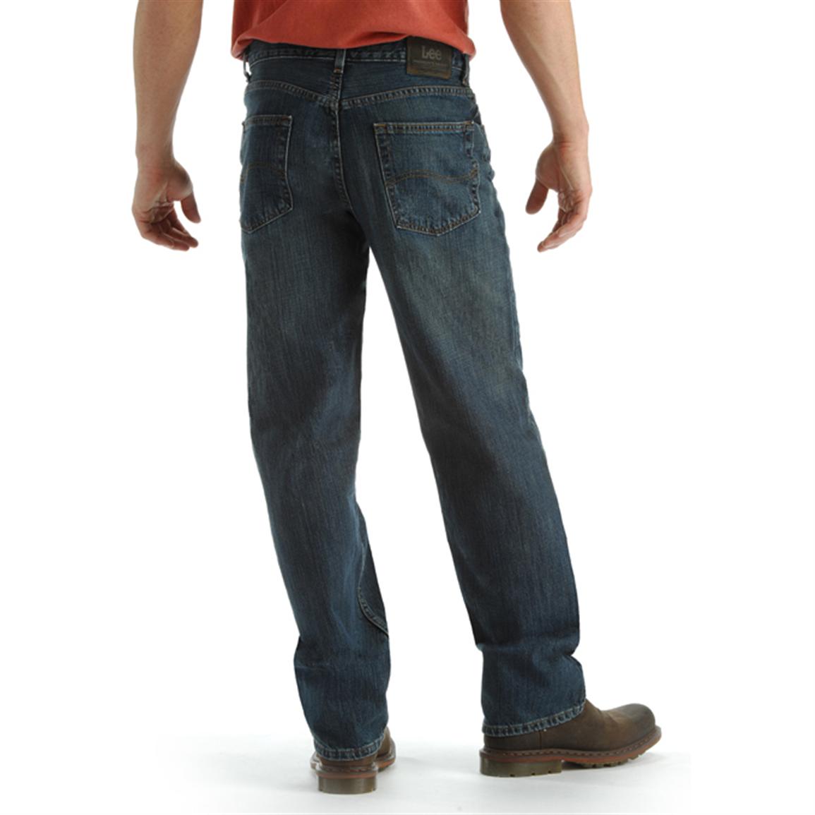Men's Lee® Relaxed Fit Straight Leg Jeans - 226718, Jeans & Pants at ...