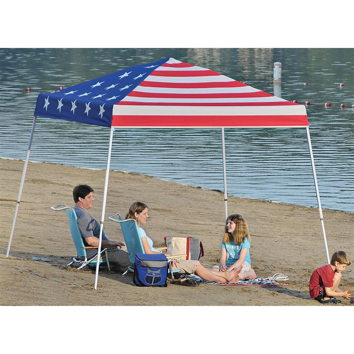 10x10' Pop - up Canopy, Flag Design - 197489, Canopy ...