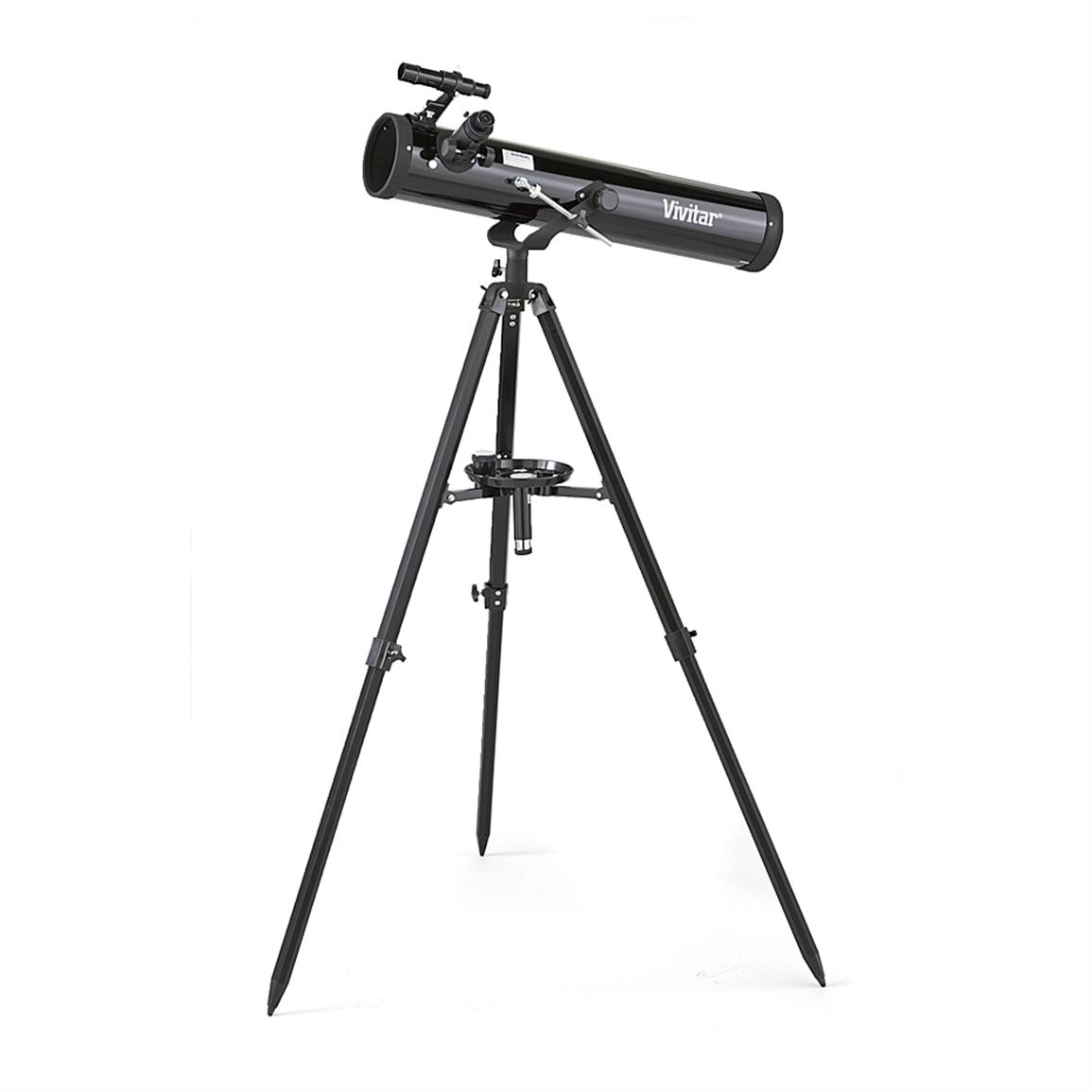 Vivitar® 263 / 525x76 mm Reflector Telescope 197866, Telescopes at
