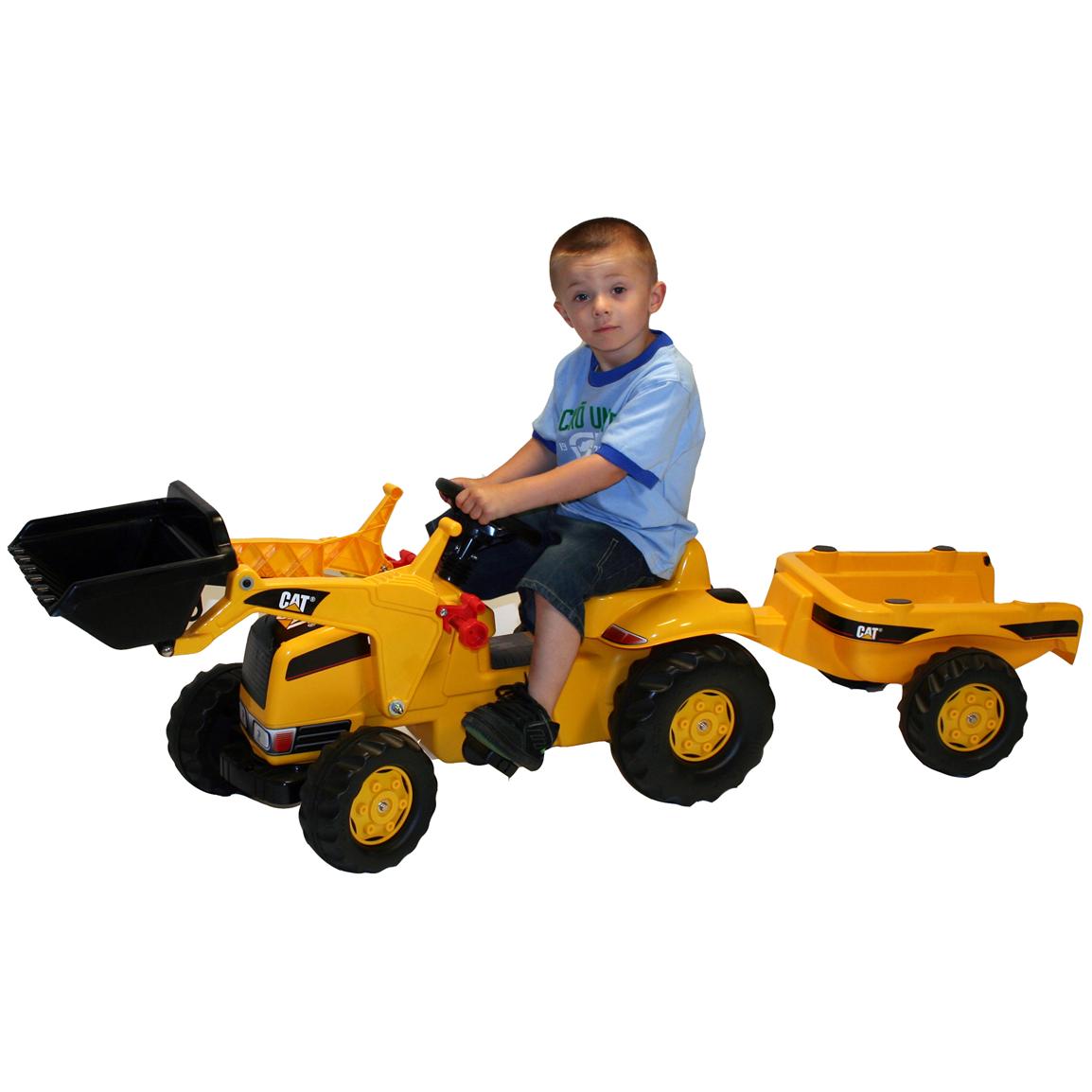 kids cat tractor