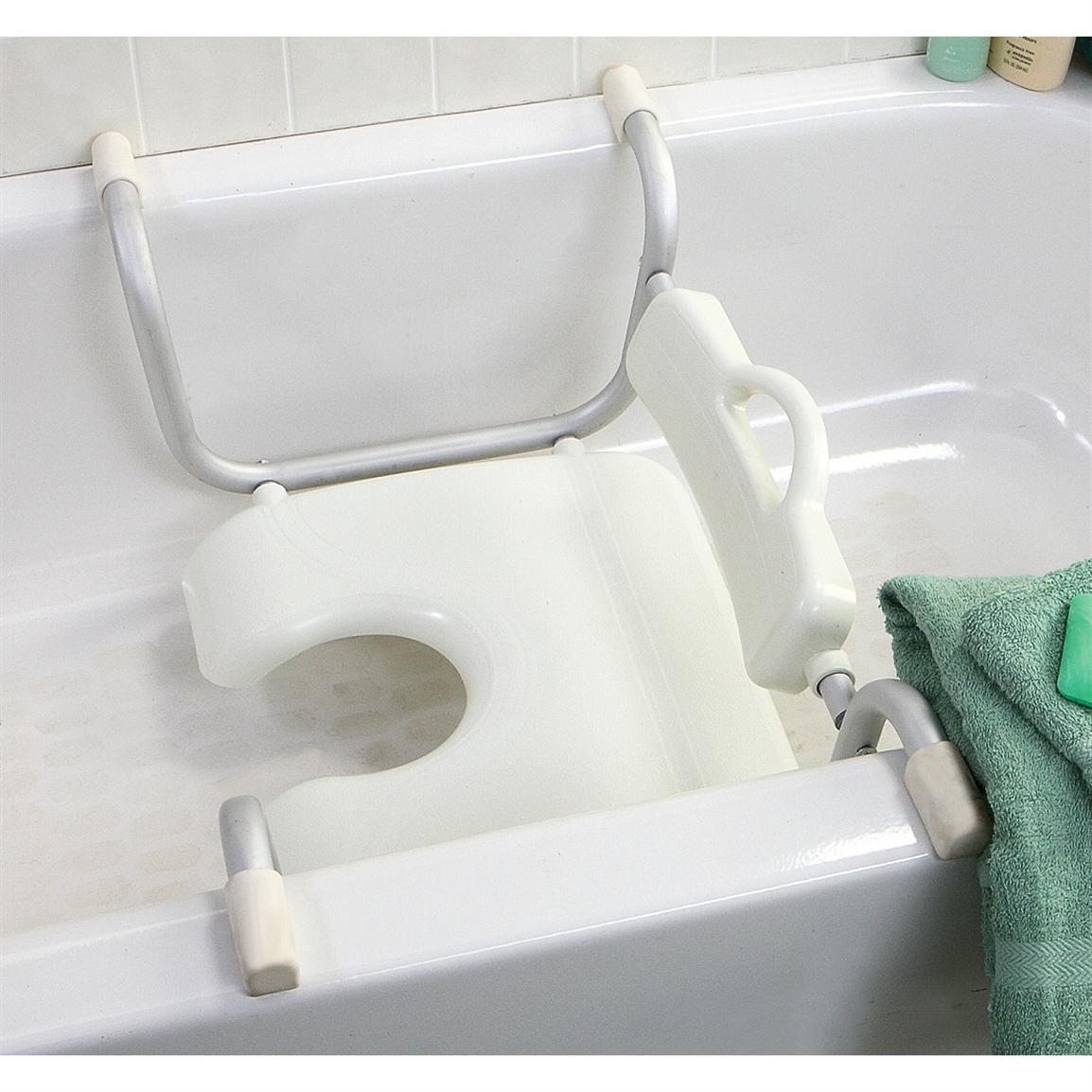 low bathtub seat