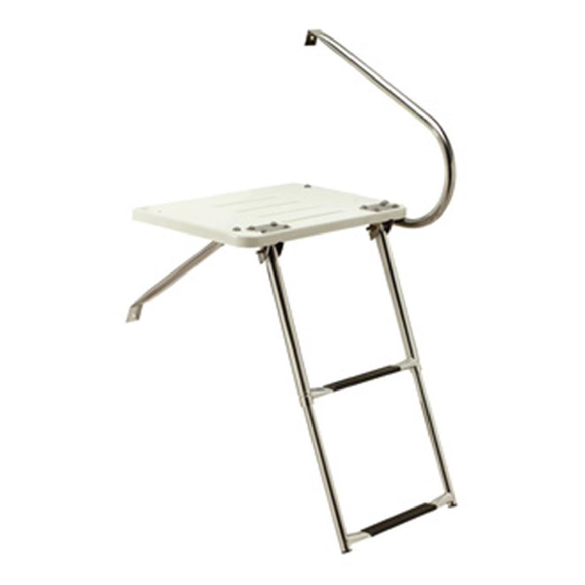 Seachoice Universal Swim Platform with Under-mount Telescoping Ladder ...