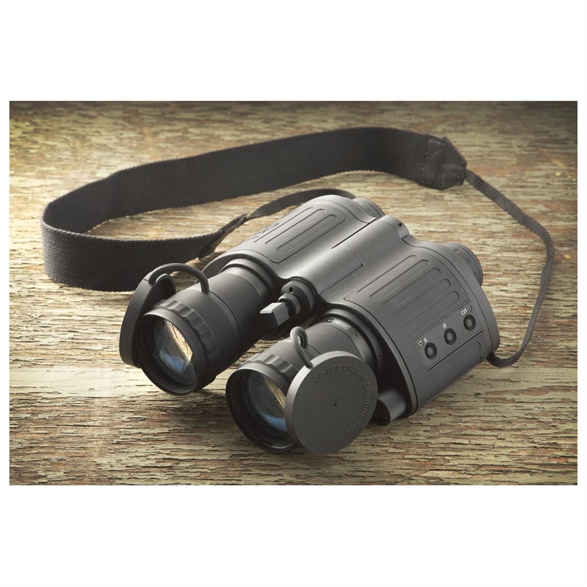 ATN® Night Scout 5X Gen 1+ Night Vision Binoculars 