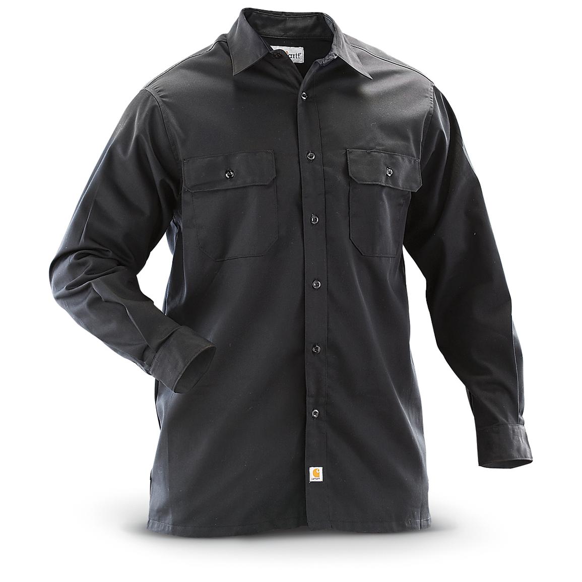 mens carhart long sleeve shirts